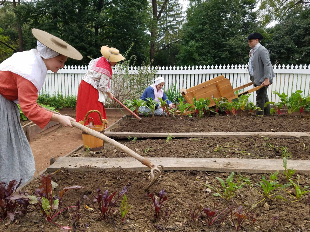 Speaker's House Pennsylvania German Kitchen Garden