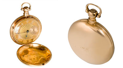 Pocketwatch, owned by Peter Muhlenberg (1846-1807), probably made in England, c. 1800