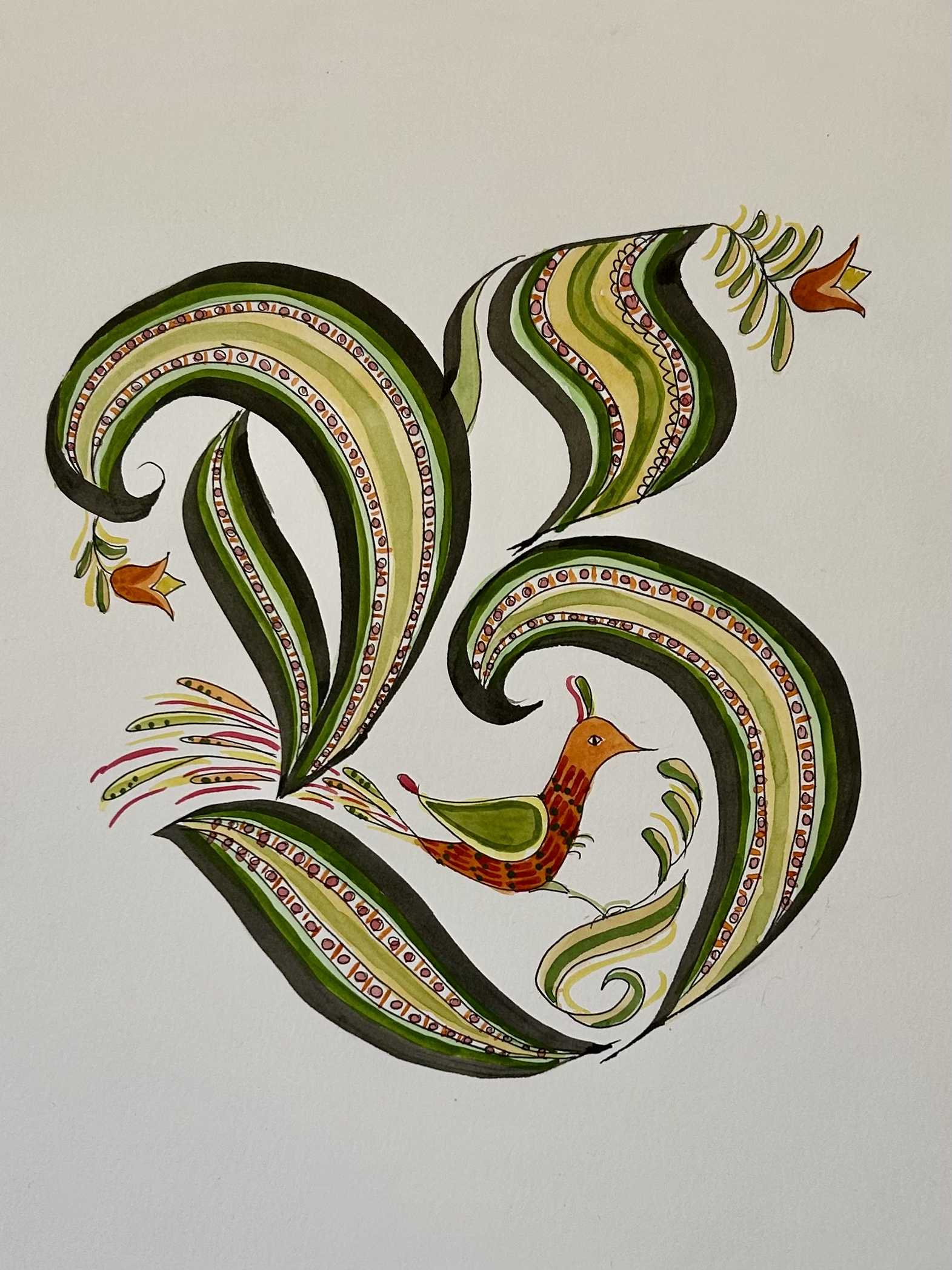 illuminated letter illuminated letter