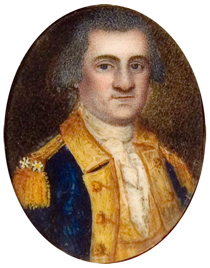 Peter Muhlenberg miniature Peter Muhlenberg miniature