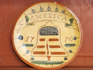 Liberty Bell Plate